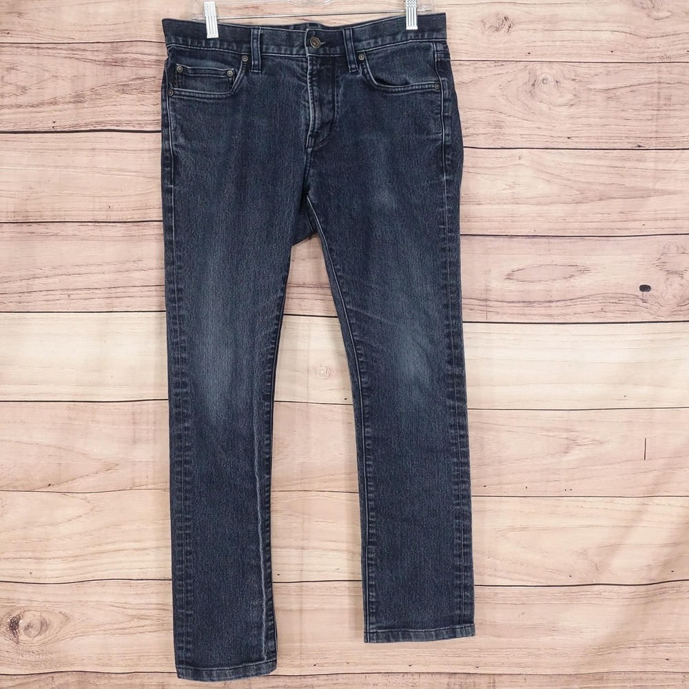 John Varvatos U.S.A. Jeans Mens 30‎ Blue Dark Wash Slim Denim Pants